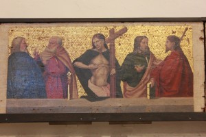 Polittico del '500 del pittore Antonello Crecsenzo detto il Panormita              